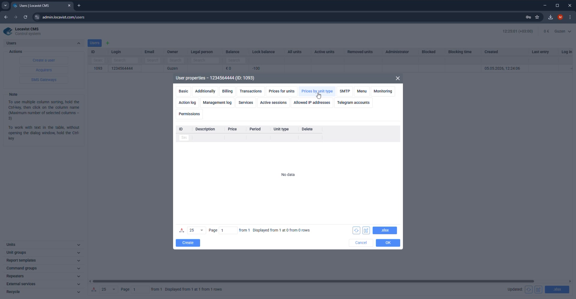 Transactions and prices
